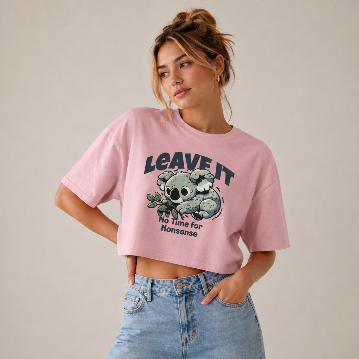 Leave It Crop top