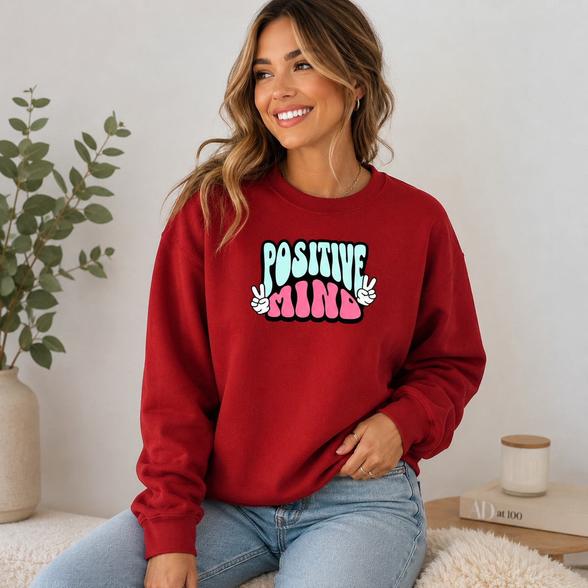 Positive Mind Premium Sweatshirt