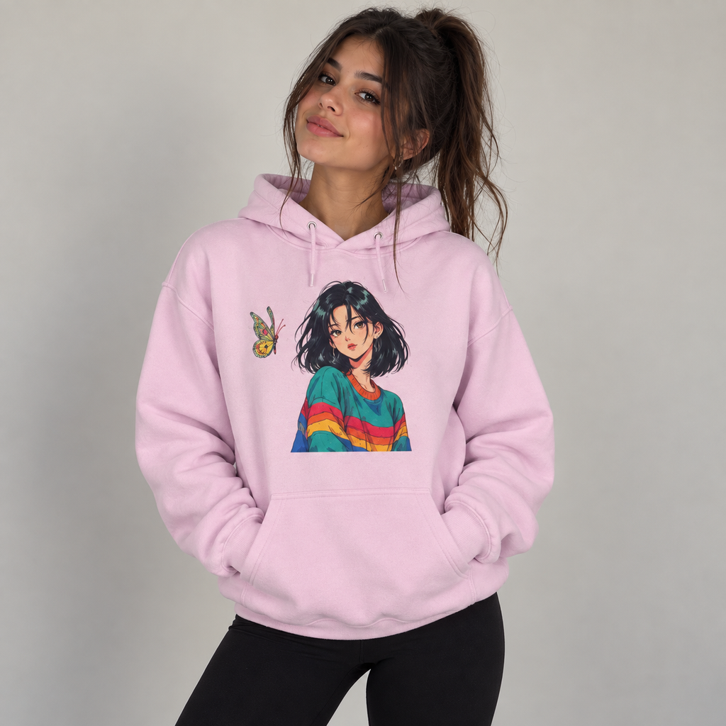 Butterfly x Anime Hoodie