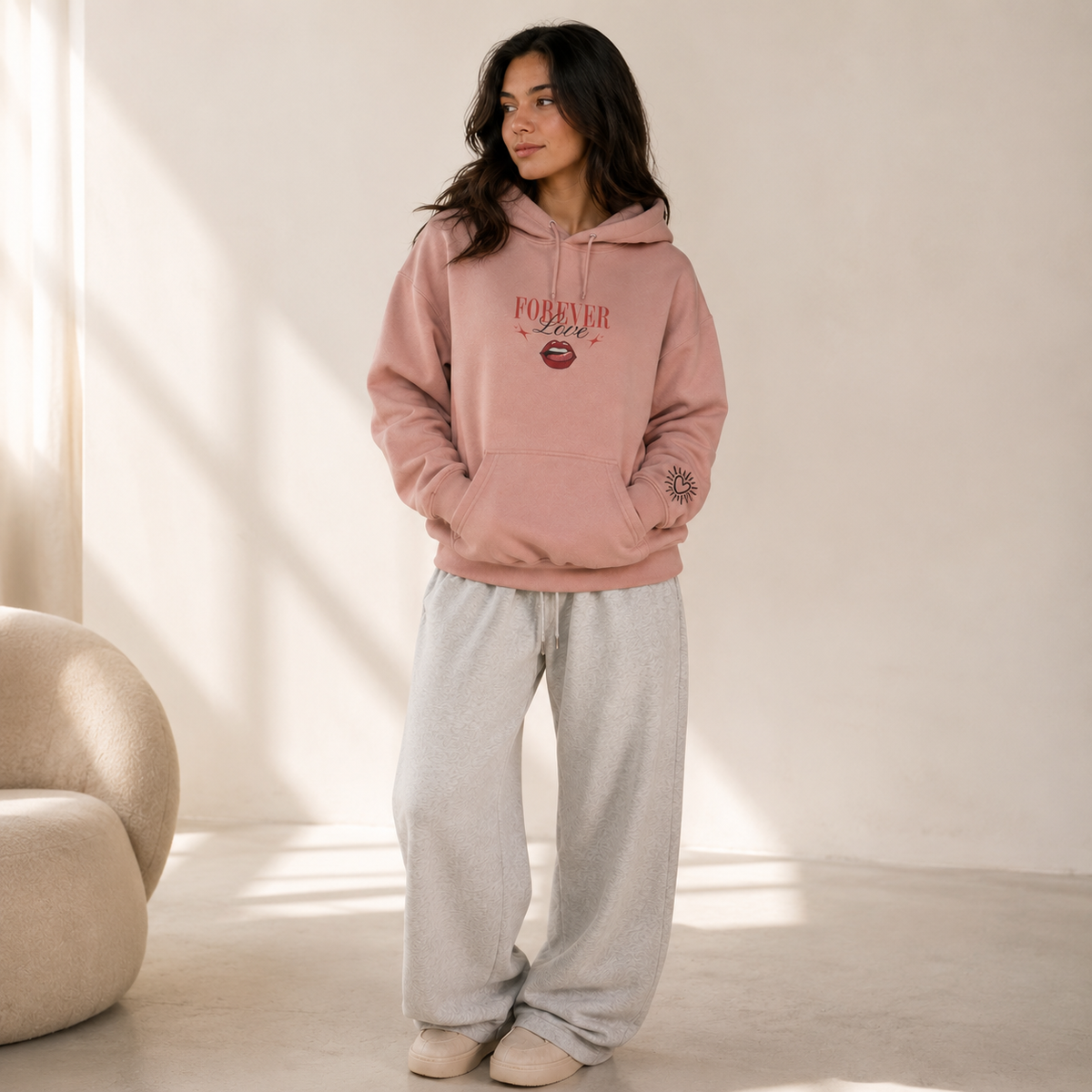 Covent Hill x Forever love Hoodie